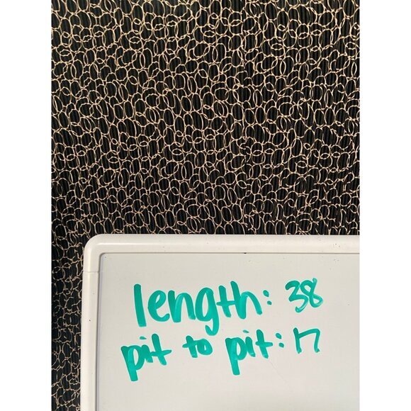 Vintage Connected Women's Cream and Black Patterned Dress with Flutter Sleeves 6 - Picture 8 of 8